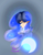 Size: 1156x1490 | Tagged: safe, artist:moondaneka, artist:moondaneka2405, imported from derpibooru, princess luna, human, bust, clothes, crescent moon, elf ears, ethereal mane, female, humanized, moon, solo, starry mane