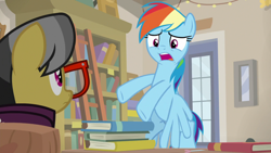 Size: 1920x1080 | Tagged: safe, imported from derpibooru, screencap, a.k. yearling, rainbow dash, daring doubt