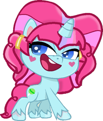 Size: 447x526 | Tagged: safe, artist:grapefruitface1, imported from derpibooru, kiwi lollipop, pony, unicorn, equestria girls, equestria girls series, my little pony: pony life, sunset's backstage pass!, spoiler:eqg series (season 2), base used, equestria girls ponified, equestria girls to g4.5, female, g4.5, generation leap, grin, looking sideways, looking to side, mare, open mouth, ponified, pony life accurate, show accurate, simple background, smiling, solo, transparent background, vector