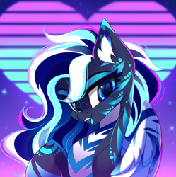 Size: 2420x2432 | Tagged: safe, artist:airiniblock, imported from derpibooru, oc, oc only, pegasus, pony, bust, commission, pegasus oc, portrait, rcf community, solo, wings