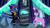 Size: 2500x1400 | Tagged: safe, artist:katya, imported from derpibooru, neon lights, rising star, twilight sparkle, oc, oc:vain, alicorn, dragon, hybrid, longma, blinds, column, concept art, duo, evening, evil grin, flag, glow, glowing, grin, magic, mirror, neon, nervous, oc villain, palace, picture, smiling, stars, twilight sparkle (alicorn), worried