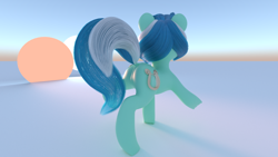 Size: 1920x1080 | Tagged: safe, artist:santiblocks, imported from derpibooru, lyra heartstrings, pony, 3d, butt, female, plot, solo