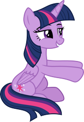 Size: 3000x4335 | Tagged: safe, artist:cloudy glow, artist:cloudyglow, artist:yanoda, imported from derpibooru, twilight sparkle, alicorn, pony, deep tissue memories, spoiler:deep tissue memories, cutie mark, female, mare, simple background, sitting, solo, transparent background, twilight sparkle (alicorn), vector