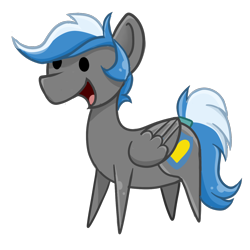 Size: 1400x1400 | Tagged: safe, artist:xbeautifuldreamerx, imported from derpibooru, oc, oc only, oc:cloud zapper, pegasus, pony, male, simple background, solo, stallion, transparent background