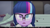 Size: 4096x2304 | Tagged: safe, artist:aryatheeditor, imported from derpibooru, sci-twi, twilight sparkle, equestria girls, angry, canterlot high, digital art, female, geode of telekinesis, glasses, heterochromia, magical geodes, movie, movie accurate, night, powerful sparkle, solo, subtitles