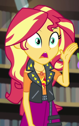 Size: 682x1078 | Tagged: safe, imported from derpibooru, screencap, sunset shimmer, equestria girls, equestria girls series, forgotten friendship, cropped, female, solo