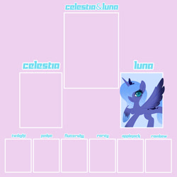 Size: 1000x1000 | Tagged: safe, artist:tosh03x, imported from derpibooru, princess luna, alicorn, pony, art, challenge, colored, cute, flat colors, full body, fullbody, simple background