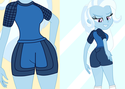 Size: 3129x2233 | Tagged: safe, artist:gmaplay, idw, imported from derpibooru, trixie, equestria girls, spoiler:comicequestriagirlsmarchradness, ass, butt, female, solo, the great and powerful ass