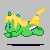 Size: 50x50 | Tagged: safe, artist:askponysouthafrica, imported from derpibooru, pony, unicorn, animated, female, gif, gray background, hetalia, ponified, running, simple background, solo