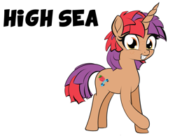 Size: 797x617 | Tagged: safe, artist:cosmonaut, imported from derpibooru, oc, oc only, oc:high sea, pony, unicorn, looking at you, solo