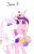 Size: 1229x1920 | Tagged: safe, artist:horroraceman93, imported from derpibooru, fleur-de-lis, princess cadance, alicorn, pony, unicorn, cheek kiss, duo, female, fleurdance, kiss on the cheek, kissing, lesbian, mare, pride month, shipping, simple background, transparent background