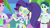 Size: 1280x720 | Tagged: safe, imported from derpibooru, screencap, beau tide, nantucket flyer, rarity, equestria girls, equestria girls series, i'm on a yacht, spoiler:eqg series (season 2), clothes, cruise ship staff, cute, dress, female, male, one eye closed, raribetes, sunglasses, wink