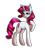 Size: 1035x1161 | Tagged: safe, artist:paintpalet35, imported from derpibooru, rarity, pony, unicorn, elements of insanity, corrupted, female, general hat, mare, rarifruit, simple background, solo, transparent background