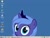 Size: 797x599 | Tagged: artist needed, safe, imported from derpibooru, princess luna, pony, browser, female, filly, microsoft windows, old school, solo, spanish, windows, windows 2000, woona, younger