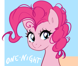 Size: 841x715 | Tagged: safe, artist:one-night, imported from derpibooru, pinkie pie, pony, cute, profile