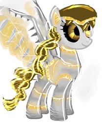 Size: 624x750 | Tagged: safe, artist:kiwwsplash, imported from derpibooru, oc, oc only, pegasus, pony, pegasus oc, simple background, smiling, solo, white background, wings