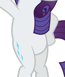 Size: 2291x2714 | Tagged: safe, artist:jhayarr23, edit, imported from derpibooru, vector edit, rarity, pony, fake it 'til you make it, belly, bipedal, cropped, female, high res, hoof on hip, pictures of bellies, simple background, solo, transparent background, vector