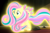 Size: 1339x885 | Tagged: safe, imported from derpibooru, screencap, fluttershy, pegasus, pony, do princesses dream of magic sheep, cropped, female, glow, glowing, magic, rainbow power, rainbow power-ified, smiling, solo