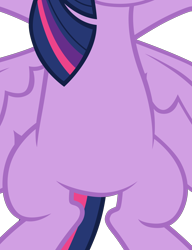 Size: 3128x4069 | Tagged: safe, artist:tardifice, edit, imported from derpibooru, vector edit, twilight sparkle, alicorn, pony, the saddle row review, belly, bipedal, cropped, featureless crotch, female, high res, pictures of bellies, simple background, solo, transparent background, twilight sparkle (alicorn), vector, wings