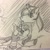 Size: 1024x1024 | Tagged: safe, artist:casketprince, imported from derpibooru, shining armor, twilight sparkle, twilight sparkle (alicorn), alicorn, pony, unicorn, brother and sister, female, incest, infidelity, male, shiningsparkle, shipping, siblings, sketch, straight, sun, sweat, traditional art, twicest