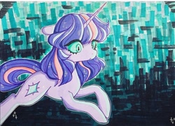 Size: 720x519 | Tagged: safe, artist:dollbunnie, imported from derpibooru, twilight sparkle, pony, female, marker drawing, solo, traditional art, vent art