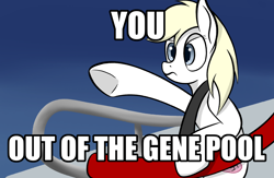 Size: 3000x1950 | Tagged: safe, artist:anonymous, imported from derpibooru, oc, oc only, oc:aryanne, earth pony, pony, art pack:marenheit 451, /mlp/, female, high res, lifeguard, mare, meme, nazi, ponified meme, racism, solo