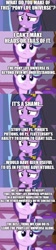 Size: 500x2240 | Tagged: safe, edit, edited screencap, imported from derpibooru, screencap, starlight glimmer, twilight sparkle, alicorn, comic, implied fluttershy, implied pinkie pie, implied pony life, screencap comic, twilight sparkle (alicorn)