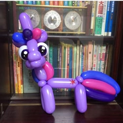 Size: 720x720 | Tagged: safe, artist:balloonartmanias, imported from derpibooru, twilight sparkle, pony, balloon, balloon art, instagram, irl, japanese, photo, solo