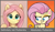 Size: 1289x737 | Tagged: safe, ai generated, artist:thisponydoesnotexist, imported from derpibooru, screencap, fluttershy, pony, my little pony: pony life, ai content, g4.5, generator:thisponydoesnotexist, lip bite, neural network, op is a duck