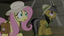 Size: 1920x1080 | Tagged: safe, imported from derpibooru, screencap, biff, daring do, fluttershy, daring doubt, henchmen