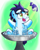 Size: 1286x1600 | Tagged: safe, artist:dsana, imported from derpibooru, oc, oc only, oc:sorian', bird, pegasus, pony, adorawat, bathing, behaving like a bird, bird bath, colt, cute, goggles, male, not salmon, not soarin, open mouth, sitting, solo, wat, water, wet