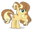 Size: 1909x1657 | Tagged: safe, artist:galaxyswirlsyt, imported from derpibooru, oc, oc only, oc:apple pie, earth pony, pony, female, mare, offspring, parent:applejack, parent:caramel, parents:carajack, simple background, solo, transparent background