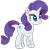 Size: 1024x1024 | Tagged: safe, artist:emeraldblast63, imported from derpibooru, rarity, hybrid, pony, unicorn, my little pony: pony life, g4, g4.5, g4.5 to g4, redesign