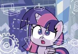 Size: 2730x1886 | Tagged: safe, imported from derpibooru, screencap, twilight sparkle, alicorn, pony, badge of shame, my little pony: pony life, spoiler:pony life s01e13, engineering, female, g4.5, mare, math, solo