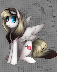 Size: 1592x1987 | Tagged: safe, artist:terror--bite, artist:the--cloudsmasher, artist:thecloudsmasher, imported from derpibooru, oc, oc:splutter, pegasus, pony, 2012, beauty mark, cutie mark, doodles, goggles, meme, mixed media, notebook, ponysona, ponysona:splutter, rage comic