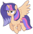 Size: 962x1011 | Tagged: safe, artist:徐詩珮, imported from derpibooru, oc, oc only, oc:aurora sparkle, alicorn, pony, alicorn oc, alicornified, eyelashes, female, flying, horn, mare, offspring, parent:flash sentry, parent:twilight sparkle, parents:flashlight, race swap, simple background, smiling, solo, transparent background, wings