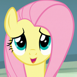 Size: 1024x1024 | Tagged: safe, edit, edited screencap, imported from derpibooru, screencap, fluttershy, pegasus, pony, cute, shyabetes