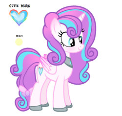 Size: 818x776 | Tagged: safe, artist:somecoconut, imported from derpibooru, princess flurry heart, alicorn, pony, base used, bow, clothes, cutie mark, female, jewelry, necklace, older, older flurry heart, shoes, simple background, solo, tail bow, white background