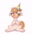 Size: 965x1024 | Tagged: safe, artist:confetticakez, imported from derpibooru, oc, oc only, oc:cinnamon spangled, earth pony, pony, bandana, birthday, blushing, cute, female, hat, mare, nervous, ocbetes, party hat, scrunchy face, shy, simple background, solo, sweat, white background