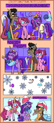 Size: 1990x4472 | Tagged: safe, artist:spudsmcfrenzy, imported from derpibooru, discord, pinkie pie, twilight sparkle, alicorn, pony, baby, baby pony, candy, candy cane, comic, discopie, female, food, magic, male, shipping, straight, twilight sparkle (alicorn)