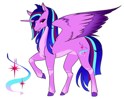 Size: 2959x2365 | Tagged: safe, artist:oneiria-fylakas, imported from derpibooru, oc, oc only, oc:nebula neostar, alicorn, pony, colored wings, colored wingtips, female, mare, simple background, solo, transparent background