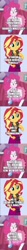 Size: 500x4588 | Tagged: safe, edit, edited screencap, imported from derpibooru, screencap, pinkie pie, sunset shimmer, equestria girls, argentina, comic, ecw, human sunset, lucha libre, screencap comic, spanish, sports, titanes en el ring, tna, translated in the description, wrestling, wwe