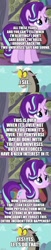 Size: 500x2461 | Tagged: safe, edit, edited screencap, imported from derpibooru, screencap, discord, starlight glimmer, comic, fanfic art, screencap comic