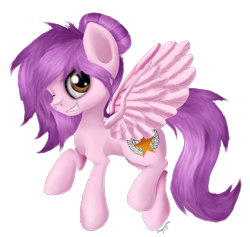 Size: 1226x1164 | Tagged: safe, artist:agussska, imported from derpibooru, oc, oc only, oc:golden fly, pegasus, pony, pegasus oc, simple background, solo, transparent background, wings