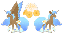 Size: 5500x3000 | Tagged: safe, artist:jackiebloom, imported from derpibooru, oc, oc only, alicorn, pony, absurd resolution, colored fetlocks, colored wings, colored wingtips, female, magical lesbian spawn, mare, offspring, parent:applejack, parent:princess luna, parents:lunajack, simple background, solo, transparent background, unshorn fetlocks