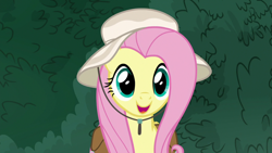 Size: 1920x1080 | Tagged: safe, imported from derpibooru, screencap, fluttershy, pony, daring doubt, female, solo