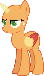 Size: 933x1598 | Tagged: safe, artist:pegasski, imported from derpibooru, oc, oc only, alicorn, pony, honest apple, alicorn oc, bald, base, eyelashes, freckles, horn, open mouth, simple background, smiling, solo, transparent background, two toned wings, wings