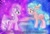 Size: 1024x704 | Tagged: safe, artist:doraeartdreams-aspy, imported from derpibooru, cozy glow, diamond tiara, a better ending for cozy, cozybetes, crying, cute, diamondbetes, older, older cozy glow, older diamond tiara, tears of joy