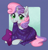 Size: 3356x3500 | Tagged: safe, artist:taytinabelle, imported from derpibooru, sweetie belle, pony, unicorn, blanket, cute, diasweetes, ear fluff, female, filly, foal, looking at you, mare, mouth hold, pillow, simple background, smiling, solo, unshorn fetlocks