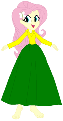 Size: 294x564 | Tagged: safe, artist:hubfanlover678, imported from derpibooru, fluttershy, equestria girls, female, solo